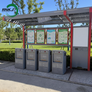 Contenitore <span class=keywords><strong>per</strong></span> Rifiuti Urbani Residenziali RNKJ ad Alta Capacità con Sollevamento Idraulico 1100L - Product Image 1