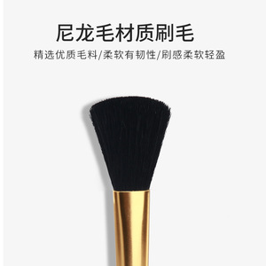 Herramientas japonesas para decoración de uñas: cepillo de mango largo para limpiar, pulir y aplicar esmalte de uñas/pintura en gel; cepillo suave para - Product Image 4