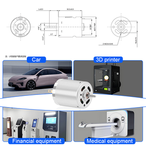 RB 24V 48V High Rpm <span class=keywords><strong>Dc</strong></span> 12V High Torque Brushed <span class=keywords><strong>Dc</strong></span> <span class=keywords><strong>Motor</strong></span> 5nm Torque <span class=keywords><strong>Dc</strong></span> Gear <span class=keywords><strong>Motor</strong></span> con reductor 7000RPM - Product Image 3