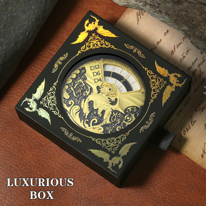 Nuovo Set di Dadi Roulette 7-in-<span class=keywords><strong>1</strong></span> in Metallo Rotante per <span class=keywords><strong>D</strong></span>&<span class=keywords><strong>D</strong></span>, Dadi D20 D12 D10 D6 D4 <span class=keywords><strong>D</strong></span>% Spinner per Giochi di Ruolo TTRPG Dungeons and Dragons - Product Image 5
