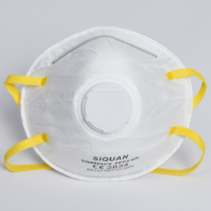 Production de particules Non médicales Ce En149 5 plis <span class=keywords><strong>FFP2</strong></span> filtrant demi-tasse à poussière jetable <span class=keywords><strong>masque</strong></span> de pont de nez réglable - Product Image 2