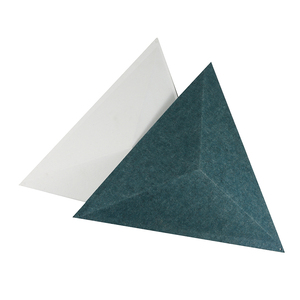 Panel Acústico Triangular de Poliéster Sólido de 9 mm, Panel Acústico de Pared para Reducción de Ruido para Estudio de Grabación, Cine, Auditorio - Product Image 6