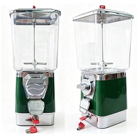 Kommerzieller Kaugummiautomat mit Kugelkammer, Münzbetriebener Süßigkeitenautomat für 22-35mm Kapseln und lose Süßigkeiten TR618S