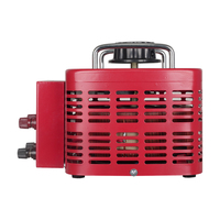 Transformateur AC à bobine toroïdale simple, entrée 110V, sortie réglable 0-130V, 3000VA, avec régulateur et compteur, pour tests