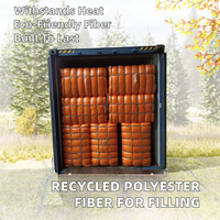Fibre creuse conjuguée 100 % polyester recyclable 15D pour rembourrage de jouets - Ignifuge et antistatique