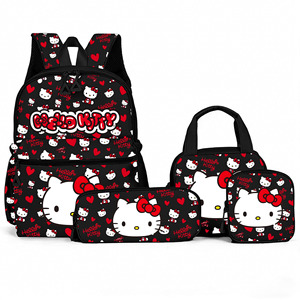 <span class=keywords><strong>Mochila</strong></span> <span class=keywords><strong>Escolar</strong></span> de Gran Capacidad con Dibujos Animados de <span class=keywords><strong>Kuromi</strong></span> para Niñas - Product Image 6