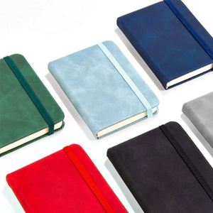 Carnet personnalisé avec impression couleur, fabricants de carnets rigides, bloc-notes en cuir avec bande élastique, en stock, pour journal intime, couverture rigide - Product Image 6