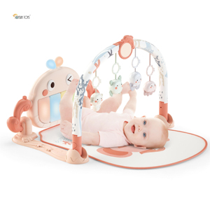 Tapis de jeu pour gymnases pour bébés Centre d'activités musicales Tapis rembourré pour nouveau-nés et nourrissons jouant au piano - Product Image 1