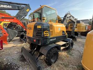 Excavadora <span class=keywords><strong>de</strong></span> Ruedas Hyundai R60W Usada <span class=keywords><strong>de</strong></span> 6 Toneladas, Perfecta <span class=keywords><strong>para</strong></span> <span class=keywords><strong>Trabajos</strong></span> Agrícolas y <span class=keywords><strong>de</strong></span> Construcción Pequeña - Product Image 2