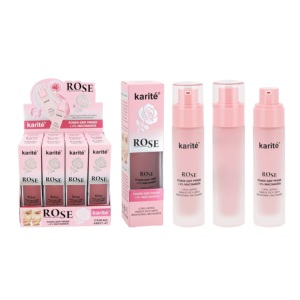 Karite-Maquillaje de larga duración Power Grip <span class=keywords><strong>Primer</strong></span> + 4% Niacinamida, Base de humedad transparente, brillo, piel potente, Rosa <span class=keywords><strong>Primer</strong></span> - Product Image 1