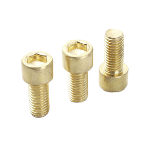 สกรูหัวหกเหลี่ยมไทเทเนียม M8 ชุบสูญญากาศ เกรด 4 ตามมาตรฐาน DIN6921 ขนาด 20 มม. - Product Image 1