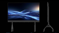 Téléviseur LED M-Shine série UT-C tout-en-un 4K COB interactif intelligent pour intérieur, luminosité 600, noir, pour cinéma maison, éducation, magasin de détail