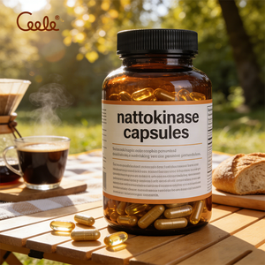 Capsules de <span class=keywords><strong>Nattokinase</strong></span> certifiées GMP 4000 Fu Formule naturelle pour le bien-être vasculaire et cardiaque quotidien - Product Image 3