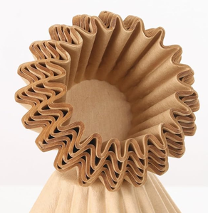 Filtros de Café Desechables Cónicos Planos de Madera, 100 Unidades/Bolsa, en Existencia para Uso con Cafeteras - Product Image 3