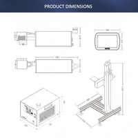 Nueva Máquina de Marcado Láser UV Inteligente Automática de Alta Velocidad y Precisión, Refrigeración por Agua CNC, para Botellas de Medicamentos, Alimentos y Cosméticos, Formato DXF