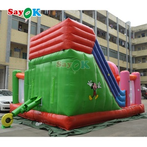 Nhà Máy Giá Inflatable Bouncer nhà bị trả lại trượt nước Combo thương mại Inflatable nhà bouncy nhảy lâu đài - Product Image 6