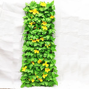 Haie artificielle feuille de <span class=keywords><strong>laurier</strong></span>, clôture de jardin, mur de <span class=keywords><strong>balcon</strong></span>, criblage d'intimité, treillis de saule - Product Image 2