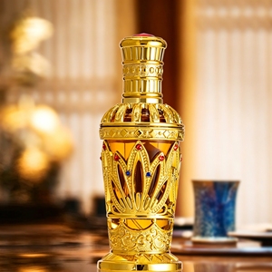 Eau de Parfum Orientale Oud Woody 90ml, Bottiglia in Metallo Dorato Vintage, Profumo Arabo a Lunga Durata per Uomo e Donna, Regalo Quotidiano - Product Image 1