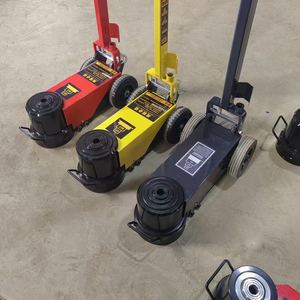 Toptan 50 ton krom kaplama pnömatik katlanır hidrolik krikolar endüstriyel çelik ekipman kamyon tamir atölyeleri için - Product Image 2