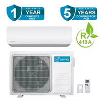 Climatiseurs Mini Split Inverter Muraux Personnalisés ZERO 9K 12K 18K 24K 30K BTU Froid Seul pour Hôtels, Résidences et Maisons