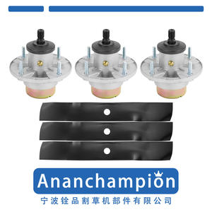 Ananchampion 6760 Ensemble de broches et kit de lames 48 pouces, lame standard pour pièces de tondeuse à gazon - Product Image 1