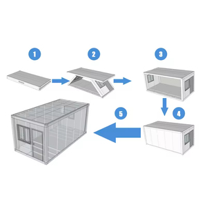 Contenedor Plegable, <span class=keywords><strong>Espacio</strong></span> <span class=keywords><strong>Temporal</strong></span> Portátil para Clínica, Baño, Lavandería, Instalación Fácil - Product Image 4