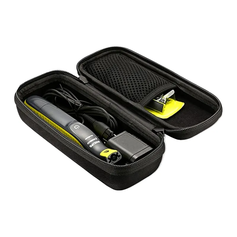 Wholesale Custom eva men electric Shaver travel hard protection zipper bag razor travel case