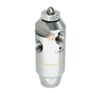 1/8 JJAU Acero inoxidable automático Anti-goteo gota accionado por aire cilindro de aire único <span class=keywords><strong>atomizador</strong></span> niebla seca Spray Jet condición nuevo - Product Image 1