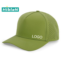 Gorra de Béisbol Personalizada con Logotipo, Perforada con Corte Láser, para Hombre, Deportiva, de Golf, Impermeable