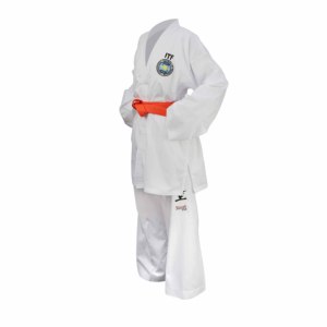 Uniforme de Taekwondo ITF Dobok para Entrenamiento, Competencia, Enseñanza en Dojo, Artes Marciales y Presentaciones - Product Image 3
