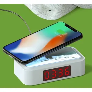 Cargador Inalámbrico y Reloj Despertador - Product Image 1