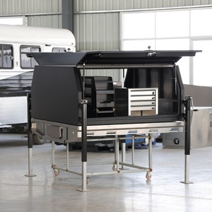 กล่องเก็บของท้ายรถกระบะอลูมิเนียมกันน้ำแบบสั่งทำพิเศษ HERUI HR-UT รุ่น High Hood - Product Image 3