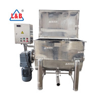 Machine à mélanger la poudre de savon à lessive en acier inoxydable 316, capacités 1000L, 2000L, 3000L