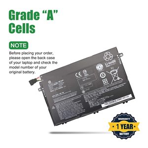 Batería para ordenador portátil Damaite 45,5Wh E480 L17C3P51 para Lenovo ThinkPad E485 E495 E580 E585 E490 E590 E595 01AV446 - Product Image 6