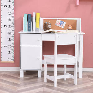 EDULAND Mobilier de sécurité moderne pour enfants Ensemble de chaises de bureau avec organisateur d'armoire et tiroirs de rangement pour la chambre à coucher et l'école - Product Image 2