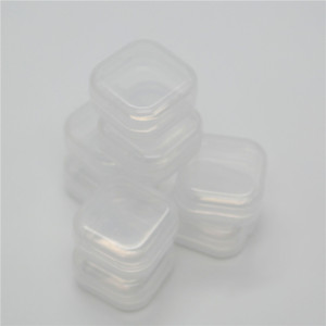 Transparent Square Plastic Storage <b>Boxes</b> For Earphone <b>Memory</b> Foam Eco Friendly Food Container 202108191728 - Product Image 1
