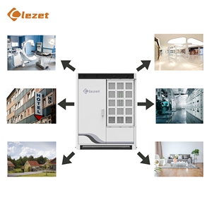 ระบบจัดเก็บพลังงานภายในบ้านออลอินวัน Lezet รุ่น E45S20 ความจุ 45 กิโลวัตต์ชั่วโมง แบตเตอรี่ลิเธียม รองรับไฟฟ้ากระแสสลับ โซลาร์เซลล์ และดีเซล ระบบไฮบริดกริด ป้องกันน้ำและฝุ่นระดับ IP54 - Product Image 4