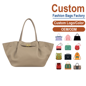 Bolso de Cuero Genuino de Primera Calidad, Diseño Minimalista con Silueta Curva, Elegante Bolso de Mano para Mujer, Diseño Exclusivo OEM - Product Image 2