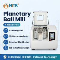 Broyeur à billes planétaire MITR Mini Lab 0.4L 1L 2L, broyeur de nano-poudre pour petits échantillons, moteur 220V avec roulement pour la recherche universitaire