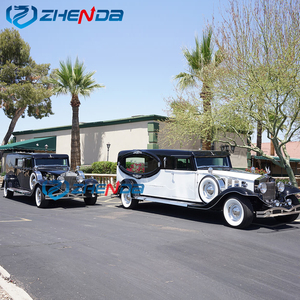 Luxury <b>Cheap</b> Customizable Color Electric Retro Car Manufacturers' Luxury Steel Special Transportation Sightseeing Funeral - Product Image 5