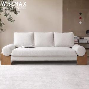 WISEMAX-coupé de tela de madera para hotel, mueble tapizado clásico, cómodo, 3 plazas, para sala de estar - Product Image 2