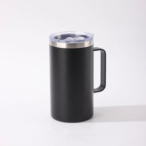 Taza de Viaje de Acero Inoxidable de Doble Pared de 24 oz, Personalizada OEM, con Tapa Deslizante Libre de BPA, para Café, Leche y Más - Product Image 1