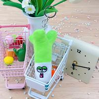 Jouets en peluche peluches expression drôle poupée de légumes ail oignon vert gingembre corne italienne piment porte-clés en peluche