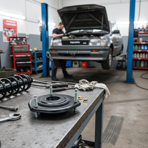 Support d'amortisseur de suspension en acier de marque LU pour Starlet 81-84, références 48609-16010, 48609-16020, 48609-12030, 48608-10040 - Product Image 3