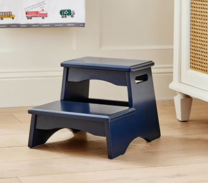 Taburete Infantil Ligero <span class=keywords><strong>de</strong></span> <span class=keywords><strong>Madera</strong></span>, <span class=keywords><strong>Escalera</strong></span> Plegable que Ahorra Espacio con Asa Portátil para Cocina, Garaje, Hogar y Uso junto a la Cama - Product Image 2