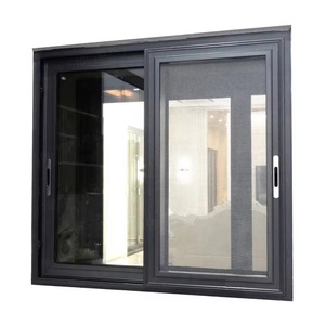 <span class=keywords><strong>Fenêtre</strong></span> coulissante à rupture de pont thermique avec moustiquaire pour la maison - Product Image 3