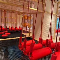 Le fournisseur de parcs de trampolines pour enfants personnalise l'équipement de terrain de jeu intérieur, parcs de trampolines pour enfants