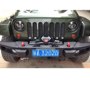 Lantsun J087 Bullbar สำหรับรถจี๊ป,สำหรับ Wrangler Jk กันชนหน้า10th ปีกันชนเหล็กปิดถนน - Product Image 4