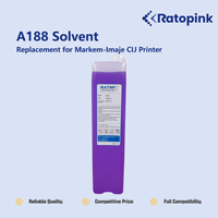 Ratopink A188 Solvent, Remplacement pour l'imprimante CIJ Markem-Imaje