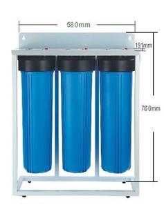 Sistema de carcasa de filtro Aqua Guard Triple Stage Big Blue de diferentes pulgadas - Product Image 3